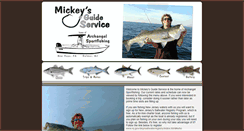 Desktop Screenshot of mickeysfishing.com